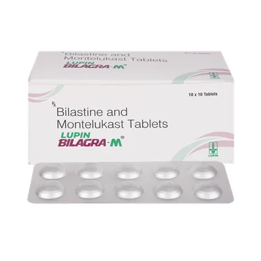 bilagra m 20mg/10mg tablet Allopathy (Bilastine (20mg)) - Uses in Hindi, Side Effects, Substitutes & Price in India