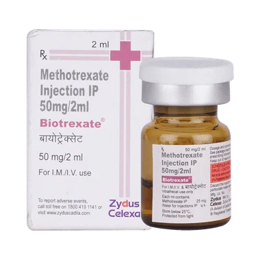 biotrexate 50mg injection Allopathy (Methotrexate (50mg)) - Uses in Hindi, Side Effects, Substitutes & Price in India