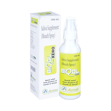 biqol xero mouth spray Allopathy (Carboxymethylcellulose (1% w/v)) - Uses in Hindi, Side Effects, Substitutes & Price in India