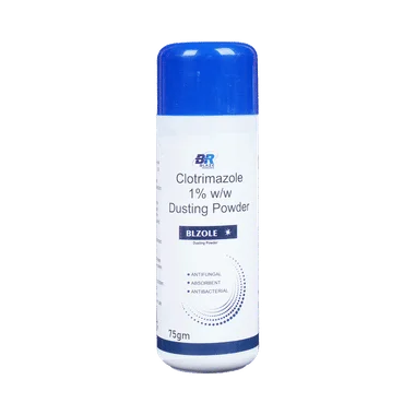 blzole dusting powder Allopathy (Clotrimazole (1% w/w)) - Uses in Hindi, Side Effects, Substitutes & Price in India