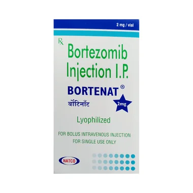 bortenat 2mg injection Allopathy (Bortezomib (2mg)) - Uses in Hindi, Side Effects, Substitutes & Price in India
