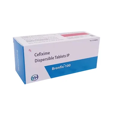 bronfix 100 tablet dt Allopathy (Cefixime (100mg)) - Uses in Hindi, Side Effects, Substitutes & Price in India