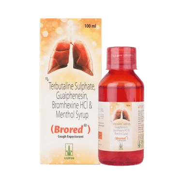 brored syrup Allopathy (Bromhexine (2mg/5ml)) - Uses in Hindi, Side Effects, Substitutes & Price in India