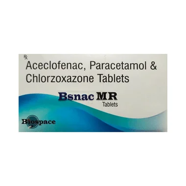 bsnac mr tablet Allopathy (Aceclofenac (100mg)) - Uses in Hindi, Side Effects, Substitutes & Price in India