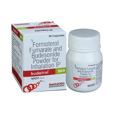 budetrol 200 rotacap Allopathy (Formoterol (6mcg)) - Uses in Hindi, Side Effects, Substitutes & Price in India