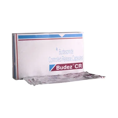 budez cr capsule Allopathy (Budesonide (3mg)) - Uses in Hindi, Side Effects, Substitutes & Price in India