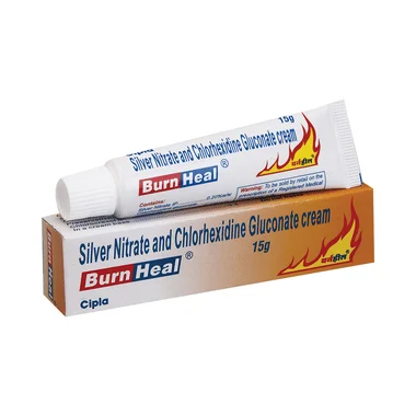 burnheal cream Allopathy (Chlorhexidine Gluconate (0.2% w/w)) - Uses in Hindi, Side Effects, Substitutes & Price in India