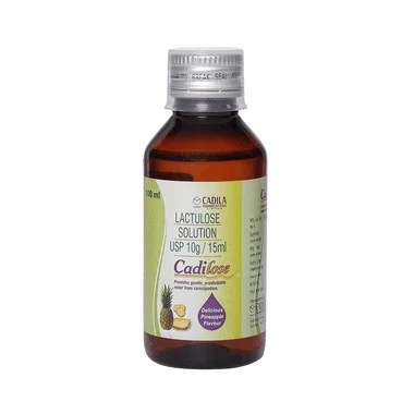 cadilose oral solution allopathy (Lactulose (10gm)) - Uses in Hindi, Side Effects, Substitutes & Price in India