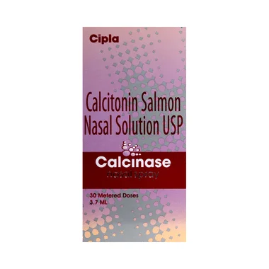 calcinase nasal spray Allopathy (Calcitonin (Salmon) (200IU)) - Uses in Hindi, Side Effects, Substitutes & Price in India