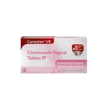 canesten v6 tablet vt Allopathy (Clotrimazole (100mg)) - Uses in Hindi, Side Effects, Substitutes & Price in India