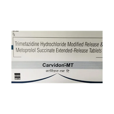 carvidon-mt tablet er Allopathy (Trimetazidine (35mg)) - Uses in Hindi, Side Effects, Substitutes & Price in India