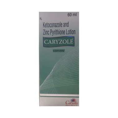 caryzole lotion Allopathy (Ketoconazole (2% w/v)) - Uses in Hindi, Side Effects, Substitutes & Price in India
