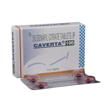 caverta 100 tablet - Sildenafil (100mg) medicine
