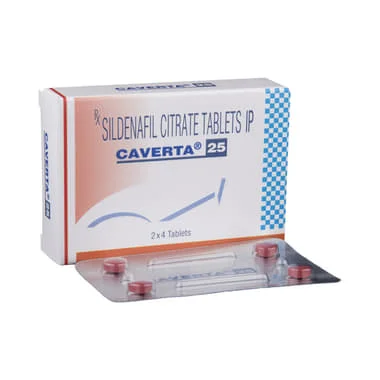 caverta 25 tablet Allopathy (Sildenafil (25mg)) - Uses in Hindi, Side Effects, Substitutes & Price in India