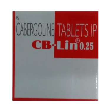 cb-lin 0.25 tablet Allopathy (Cabergoline (0.25mg)) - Uses in Hindi, Side Effects, Substitutes & Price in India