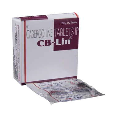 cb-lin tablet Allopathy (Cabergoline (0.5mg)) - Uses in Hindi, Side Effects, Substitutes & Price in India