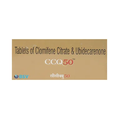 ccq 50 tablet Allopathy (Clomiphene (50mg)) - Uses in Hindi, Side Effects, Substitutes & Price in India