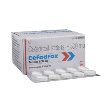 cefadrox 500mg tablet Allopathy (Cefadroxil (500mg)) - Uses in Hindi, Side Effects, Substitutes & Price in India