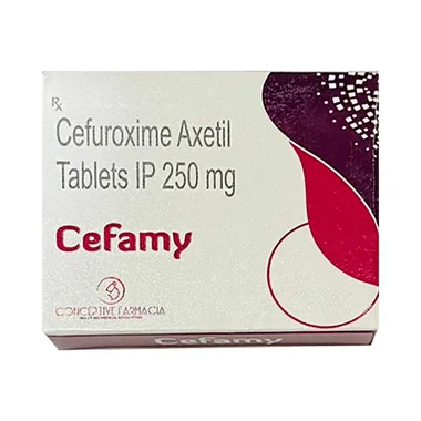 cefamy tablet Allopathy (Cefuroxime (250mg)) - Uses in Hindi, Side Effects, Substitutes & Price in India