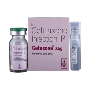 cefaxone 0.5gm injection Allopathy (Ceftriaxone (500mg)) - Uses in Hindi, Side Effects, Substitutes & Price in India