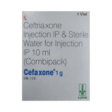 cefaxone 1gm injection Allopathy (Ceftriaxone (1000mg)) - Uses in Hindi, Side Effects, Substitutes & Price in India