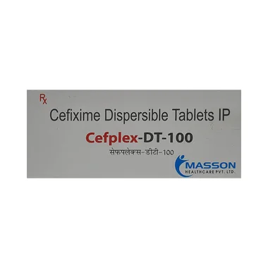 cefplex-dt 100 tablet Allopathy (Cefixime (100mg)) - Uses in Hindi, Side Effects, Substitutes & Price in India