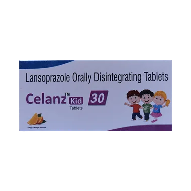 celanz kid 30 tablet Allopathy (Lansoprazole (30mg)) - Uses in Hindi, Side Effects, Substitutes & Price in India