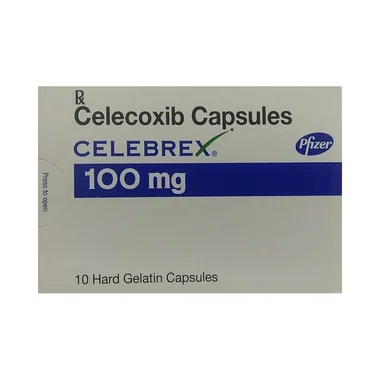 Celebrex 100mg Capsule Allopathy (Celecoxib (100mg)) - Uses in Hindi, Side Effects, Substitutes & Price in India