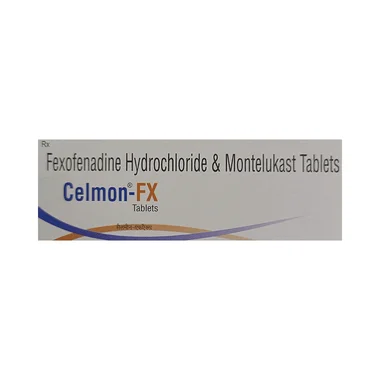 celmon-fx tablet Allopathy (Montelukast (10mg)) - Uses in Hindi, Side Effects, Substitutes & Price in India