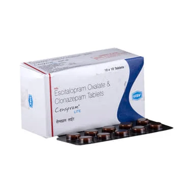 censpram lite tablet Allopathy (Clonazepam (0.25mg)) - Uses in Hindi, Side Effects, Substitutes & Price in India