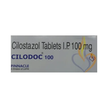 cilodoc 100 tablet Allopathy (Cilostazol (100mg)) - Uses in Hindi, Side Effects, Substitutes & Price in India
