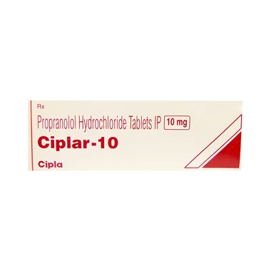 ciplar 10 tablet Allopathy (Propranolol (10mg)) - Uses in Hindi, Side Effects, Substitutes & Price in India