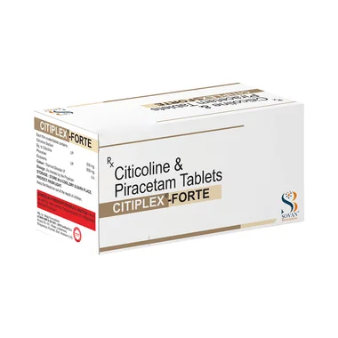 citiplex-forte tablet Allopathy (Citicoline (500mg)) - Uses in Hindi, Side Effects, Substitutes & Price in India