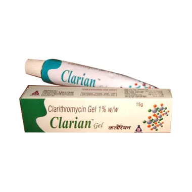 clarian gel - Clarithromycin (1% w/w) medicine
