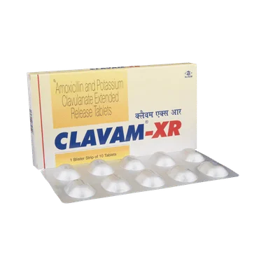 clavam-xr tablet Allopathy (Amoxycillin (1000mg)) - Uses in Hindi, Side Effects, Substitutes & Price in India