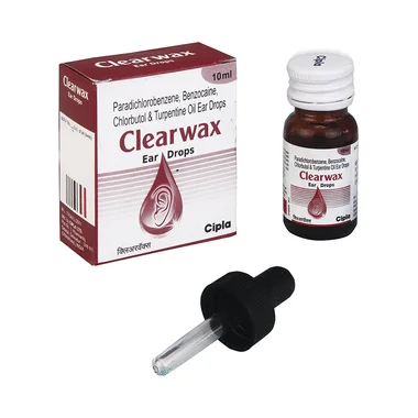 clearwax ear drop Allopathy (Benzocaine (2.7% w/v)) - Uses in Hindi, Side Effects, Substitutes & Price in India