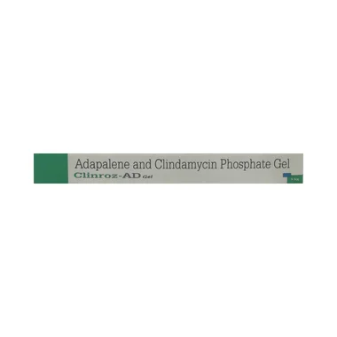 clinroz ad gel Allopathy (Adapalene (0.1% w/w)) - Uses in Hindi, Side Effects, Substitutes & Price in India