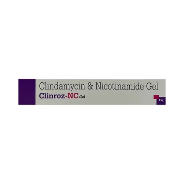 clinroz nc gel allopathy (Clindamycin (1% w/w) + Nicotinamide (4% w/w)) - Uses in Hindi, Side Effects, Substitutes & Price in India