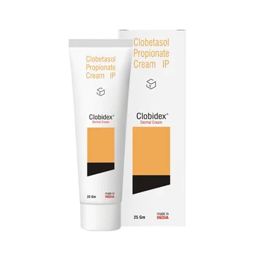 clobidex dermal cream Allopathy (Clobetasol (0.05% w/w)) - Uses in Hindi, Side Effects, Substitutes & Price in India