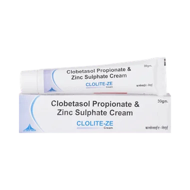 clolite ze cream Allopathy (Clobetasol (0.05% w/w)) - Uses in Hindi, Side Effects, Substitutes & Price in India