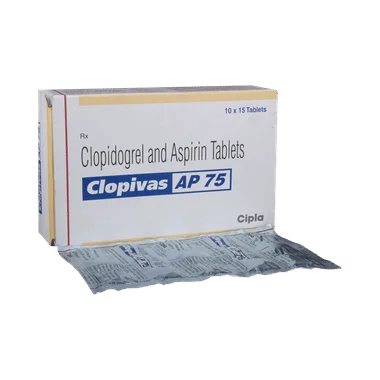 clopivas ap 75 tablet Allopathy (Aspirin (75mg)) - Uses in Hindi, Side Effects, Substitutes & Price in India