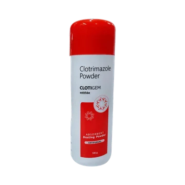 clotigem dusting powder Allopathy (Clotrimazole (1% w/w)) - Uses in Hindi, Side Effects, Substitutes & Price in India