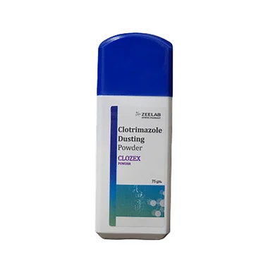 clozex dusting powder Allopathy (Clotrimazole (1% w/w)) - Uses in Hindi, Side Effects, Substitutes & Price in India