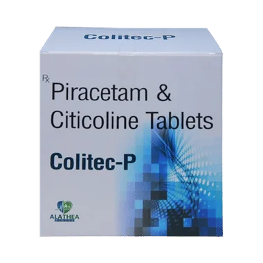 colitec p 500mg/800mg tablet Allopathy (Citicoline (500mg)) - Uses in Hindi, Side Effects, Substitutes & Price in India