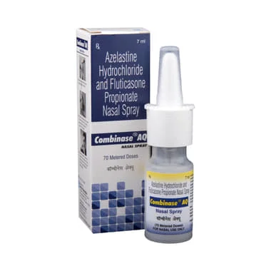 combinase aq nasal spray Allopathy (Fluticasone Propionate (50mcg)) - Uses in Hindi, Side Effects, Substitutes & Price in India