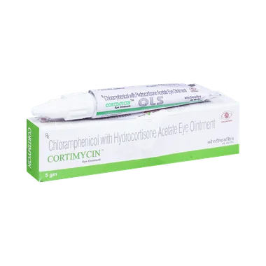 cortimycin eye ointment Allopathy (Chloramphenicol (10mg)) - Uses in Hindi, Side Effects, Substitutes & Price in India