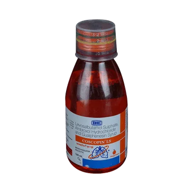 coscopin ls syrup orange Allopathy (Ambroxol (30mg/5ml)) - Uses in Hindi, Side Effects, Substitutes & Price in India