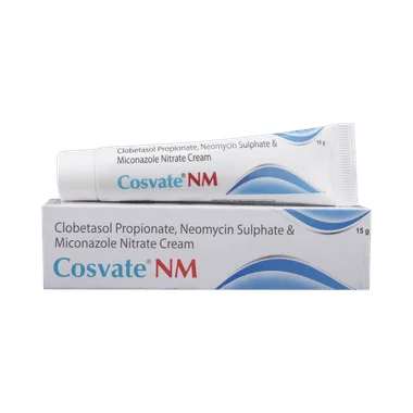 cosvate nm cream Allopathy (Clobetasol (0.05% w/w)) - Uses in Hindi, Side Effects, Substitutes & Price in India