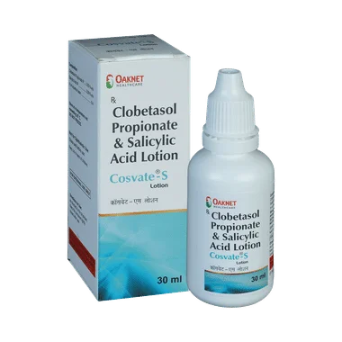 cosvate-s lotion Allopathy (Clobetasol (0.05% w/v)) - Uses in Hindi, Side Effects, Substitutes & Price in India