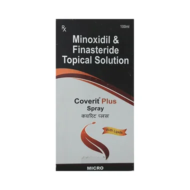 coverit plus spray Allopathy (Minoxidil (5% w/v)) - Uses in Hindi, Side Effects, Substitutes & Price in India